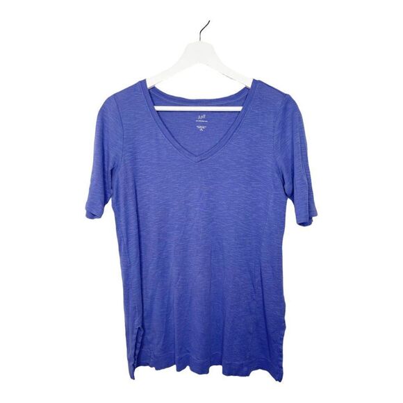 J. JILL Pima Cotton Elbow Sleeve Tunic  - Picture 1 of 6